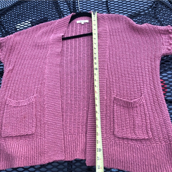 Madewell Bobble Cardigan Sweater Open Front Pockets Oversized Size xxs - Picture 6 of 12